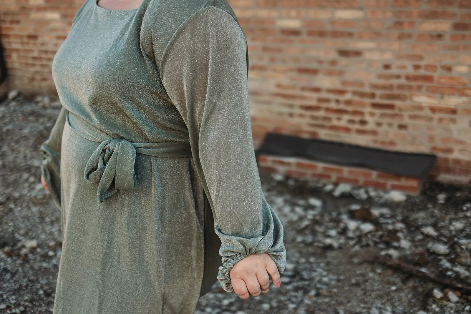 estrella dress in olive