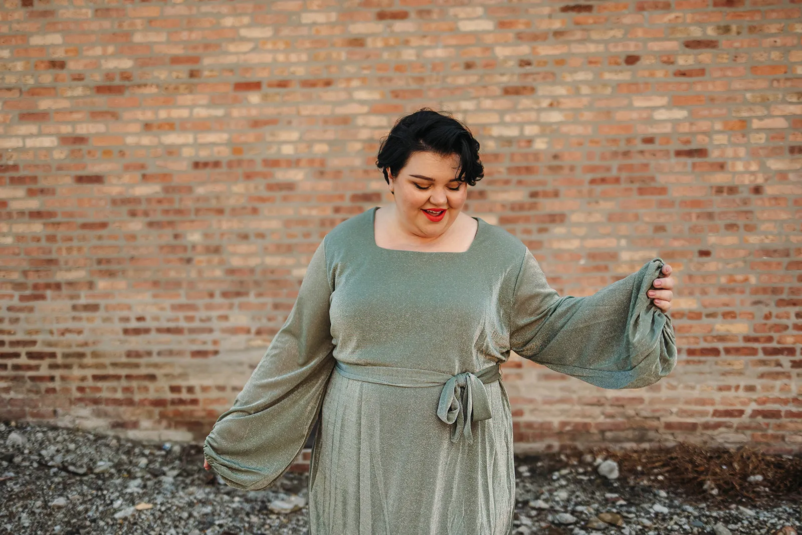 estrella dress in olive