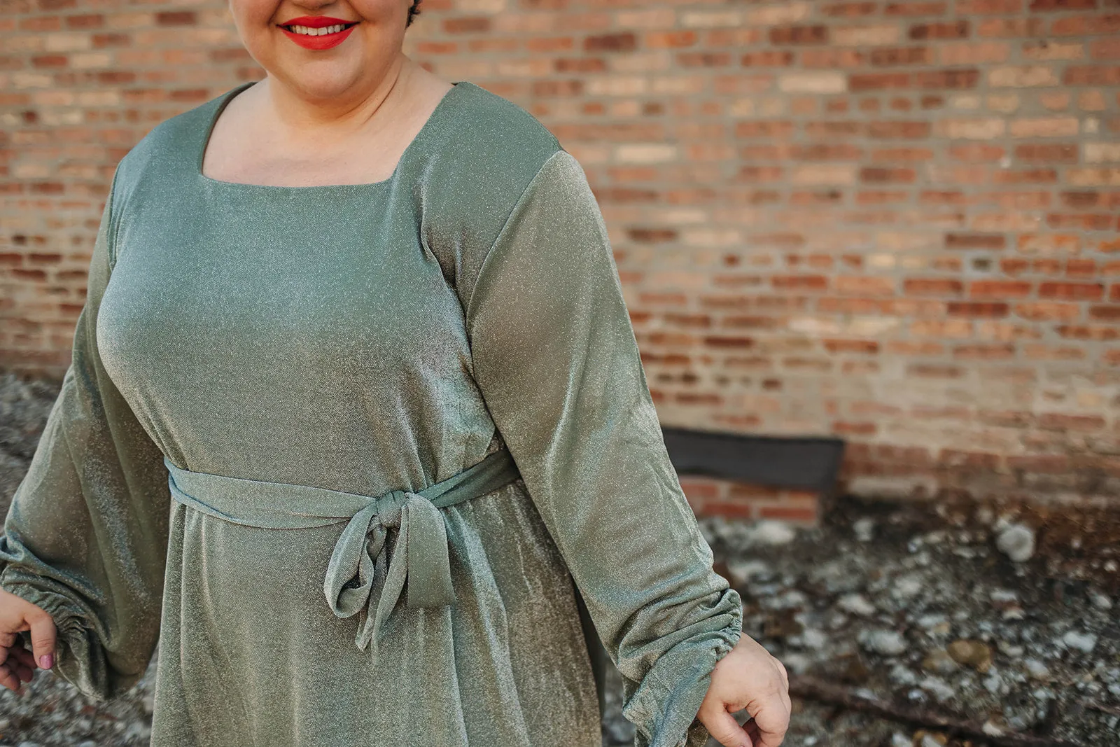 estrella dress in olive