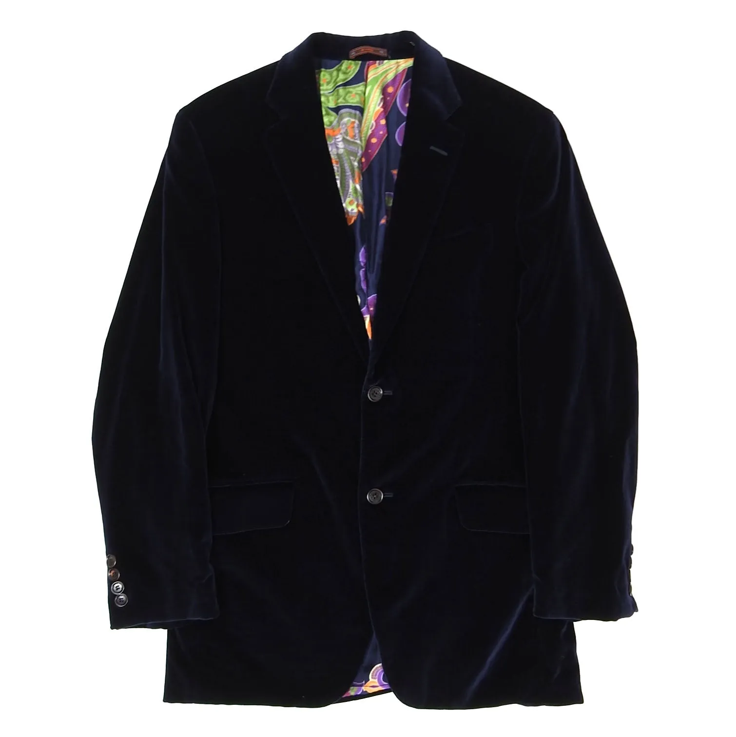 Etro Velour Blazer Size 48