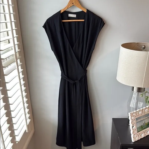 Everlane The Japanese GoWeave Wrap Dress