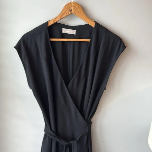 Everlane The Japanese GoWeave Wrap Dress