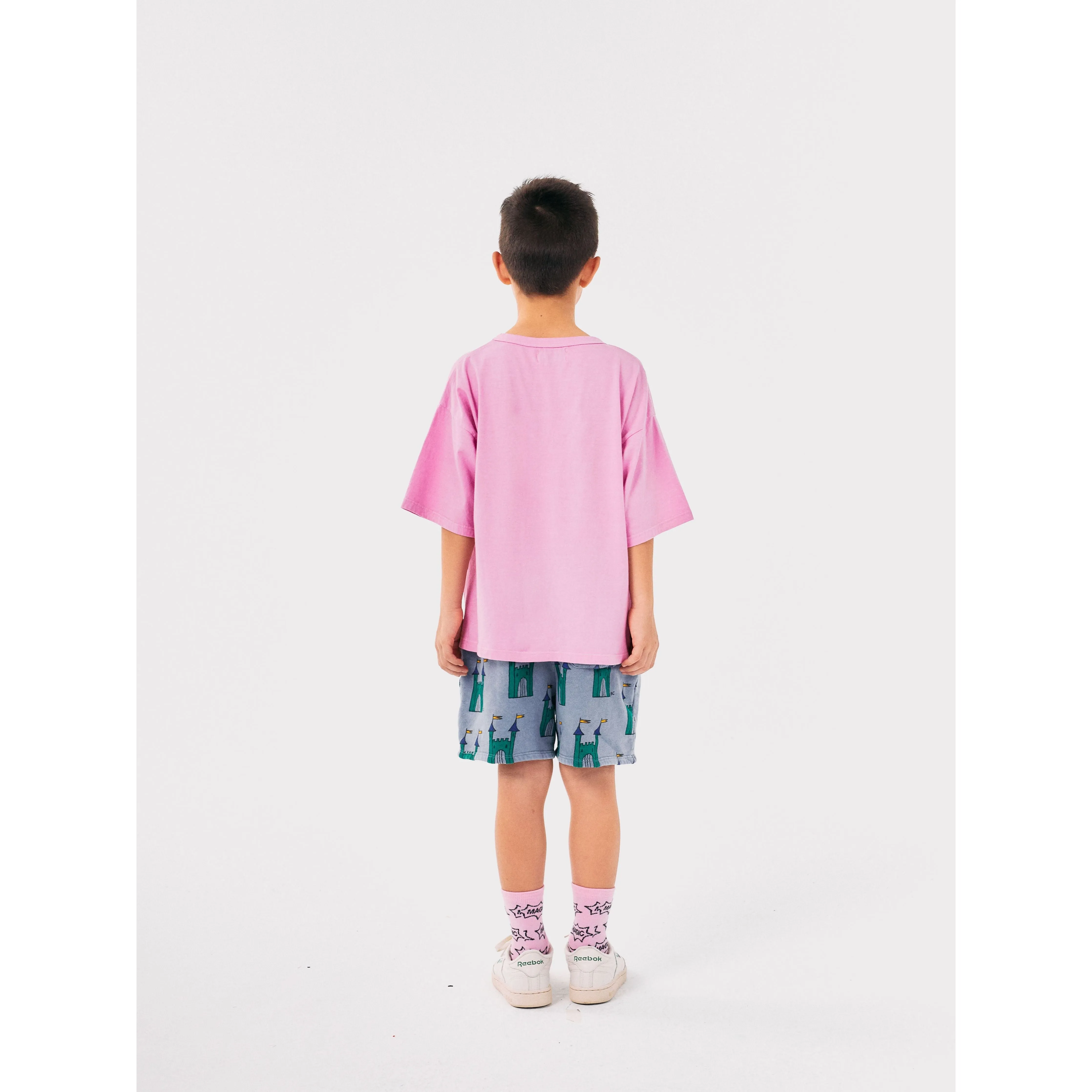 Faraway Castle All Over Bermuda Shorts