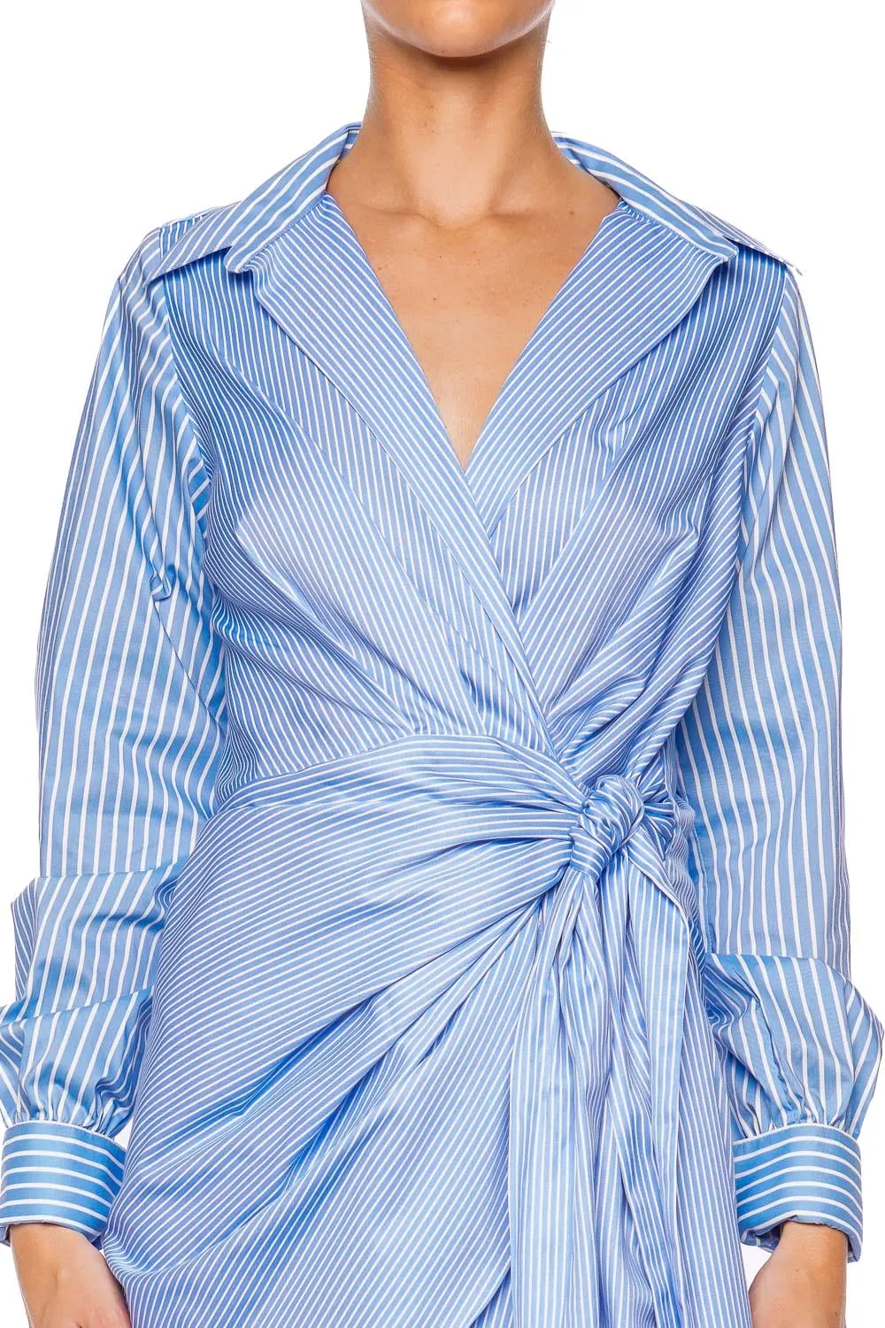 Filosofia Tie Waist Mini Shirt Dress