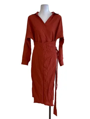Fire Wrap Dress