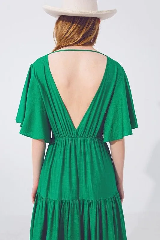 Flirty Kelly Green Dress