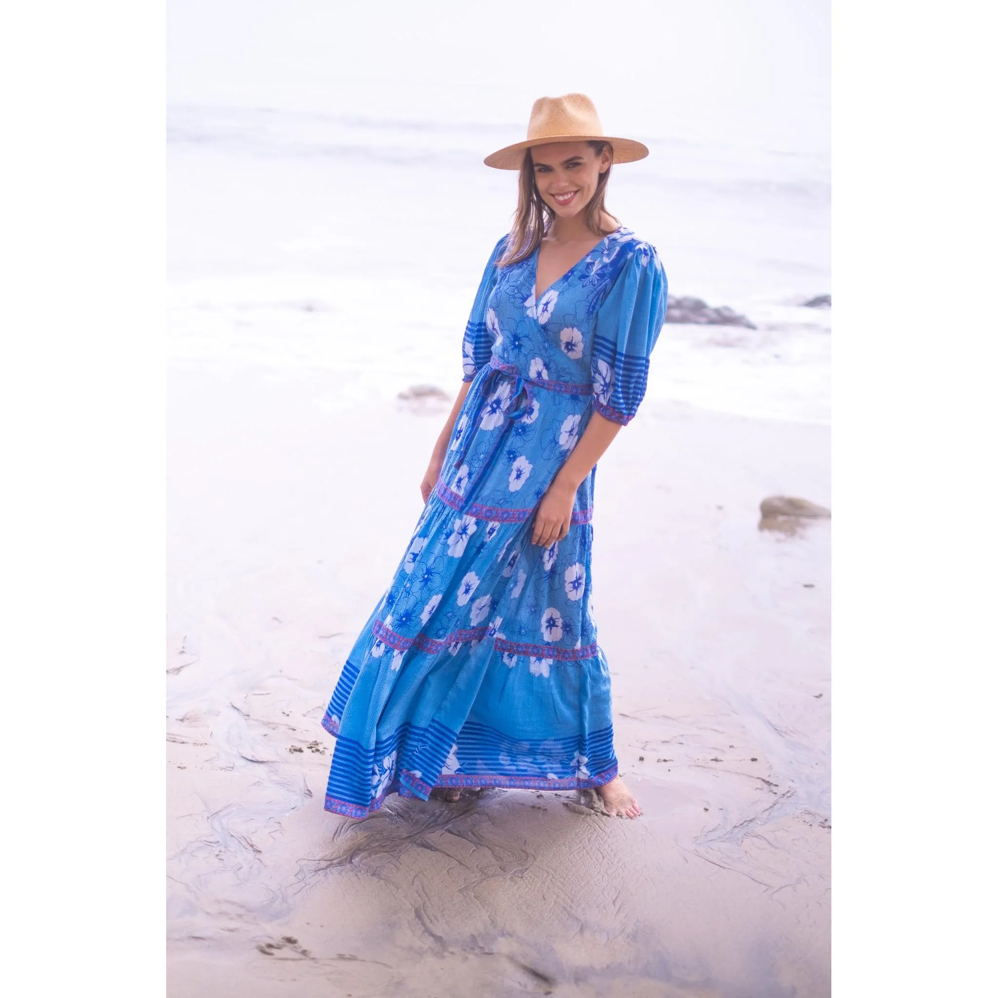 Flora Wrap Dress