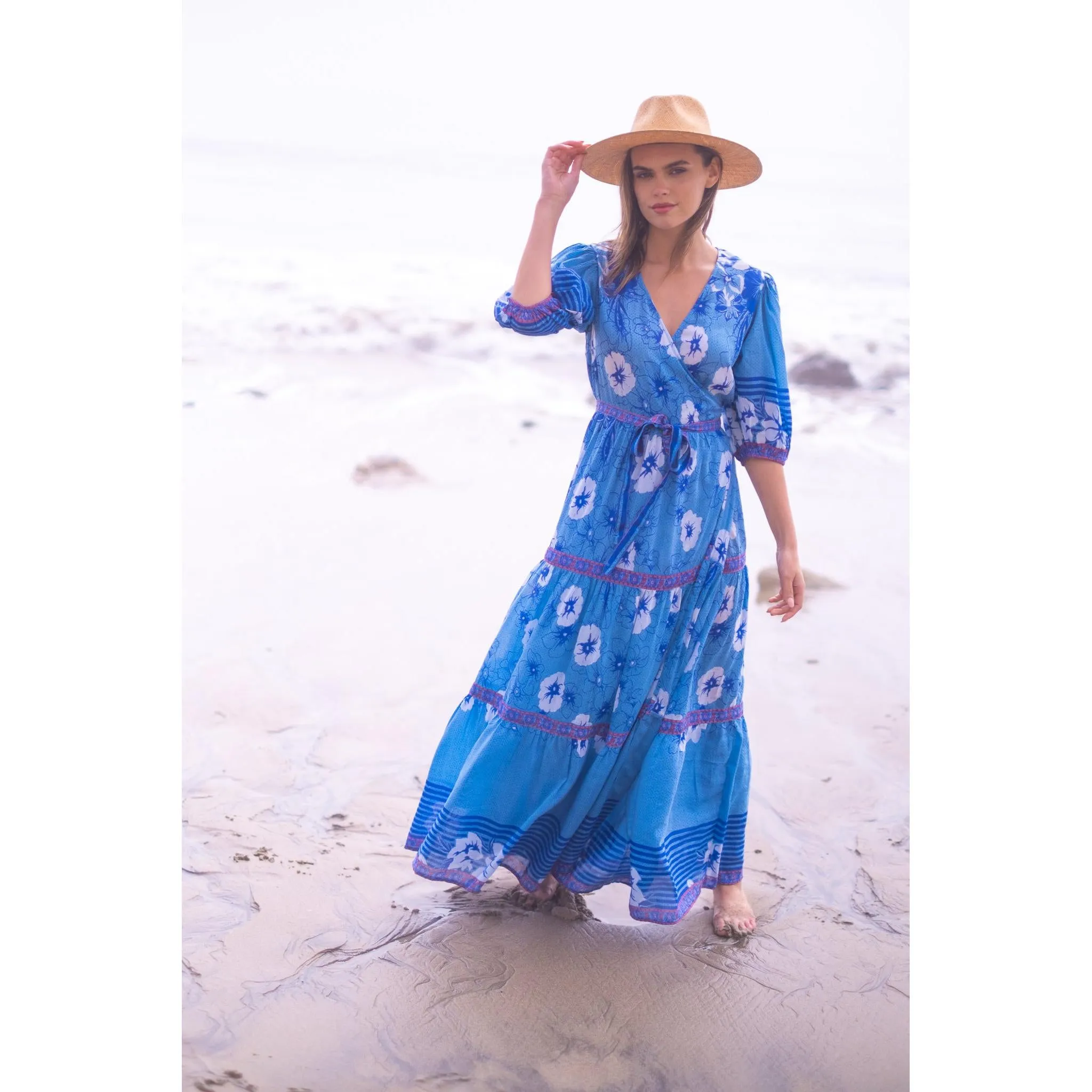 Flora Wrap Dress
