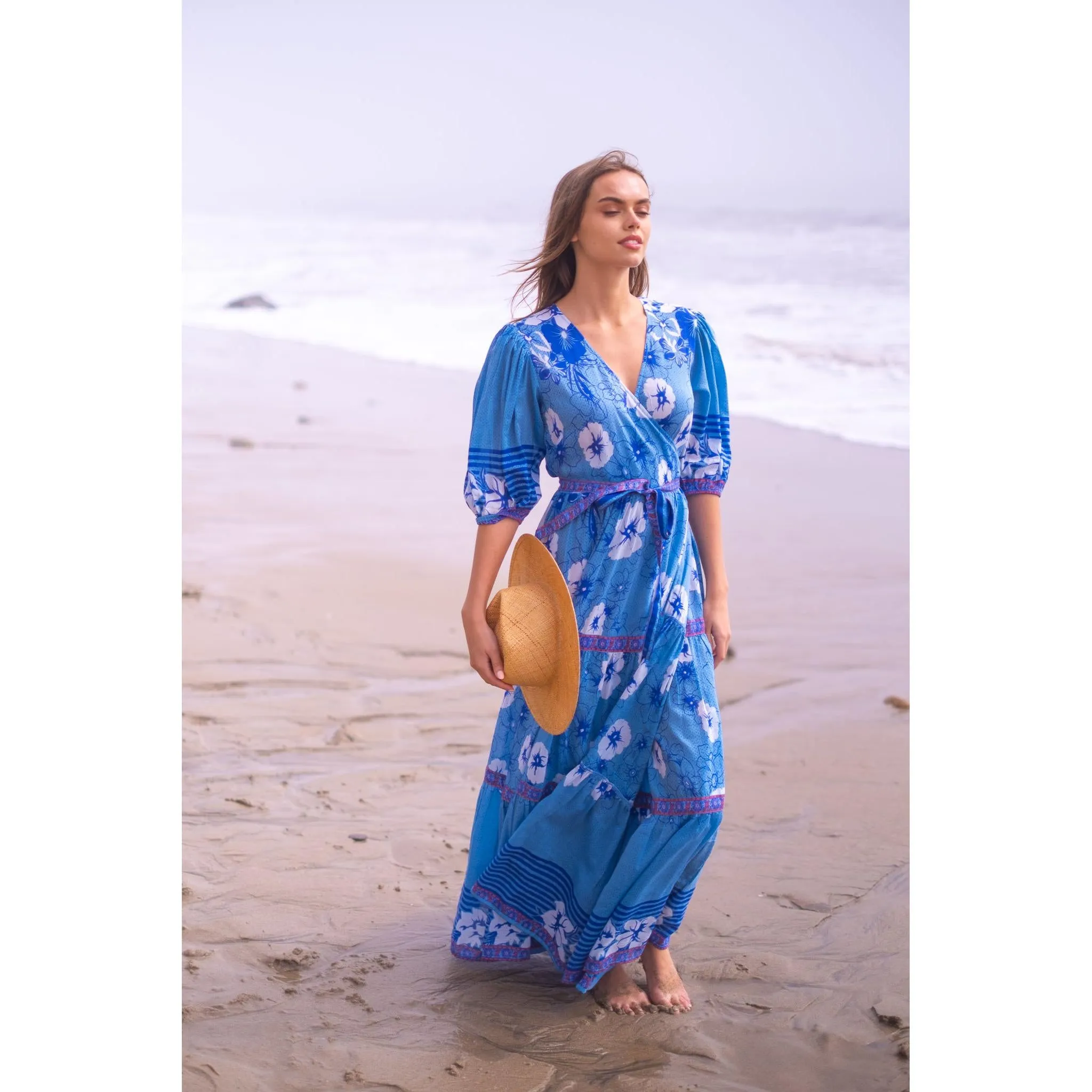 Flora Wrap Dress