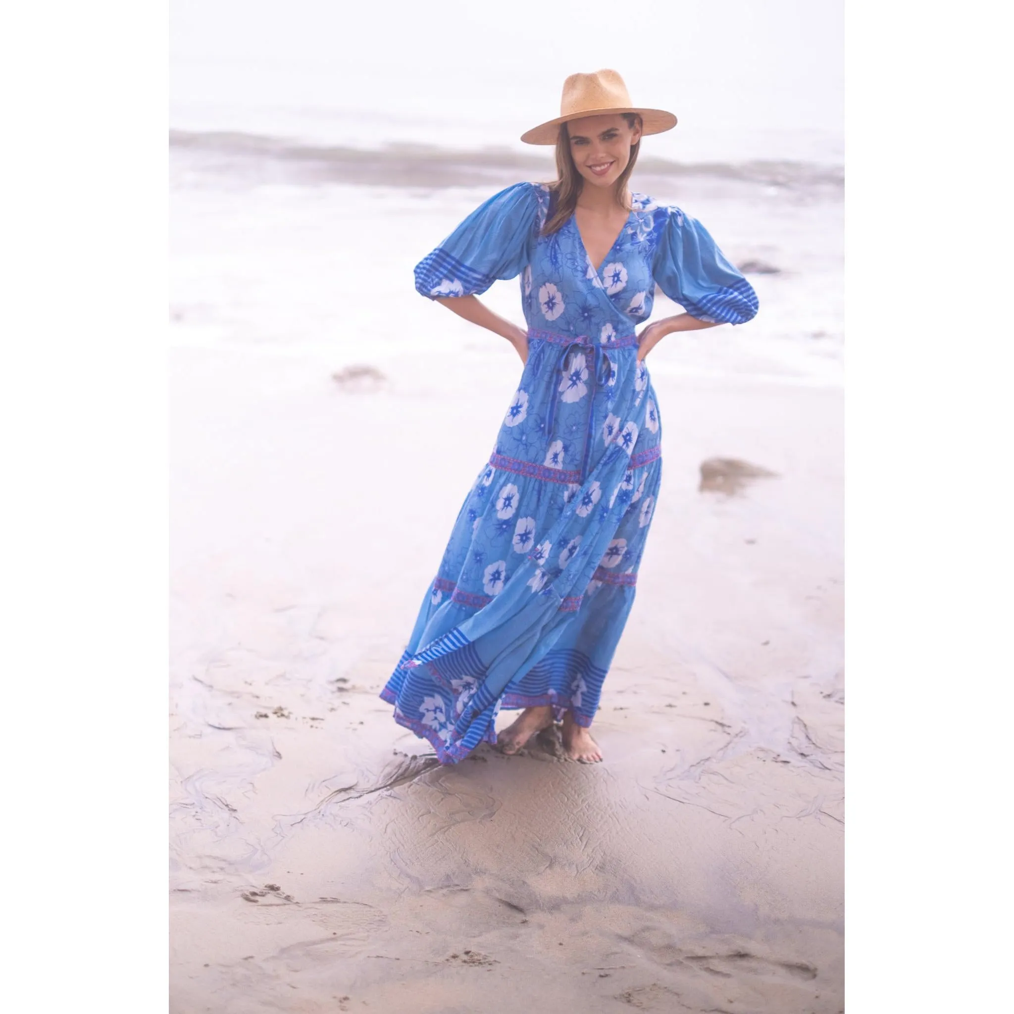 Flora Wrap Dress