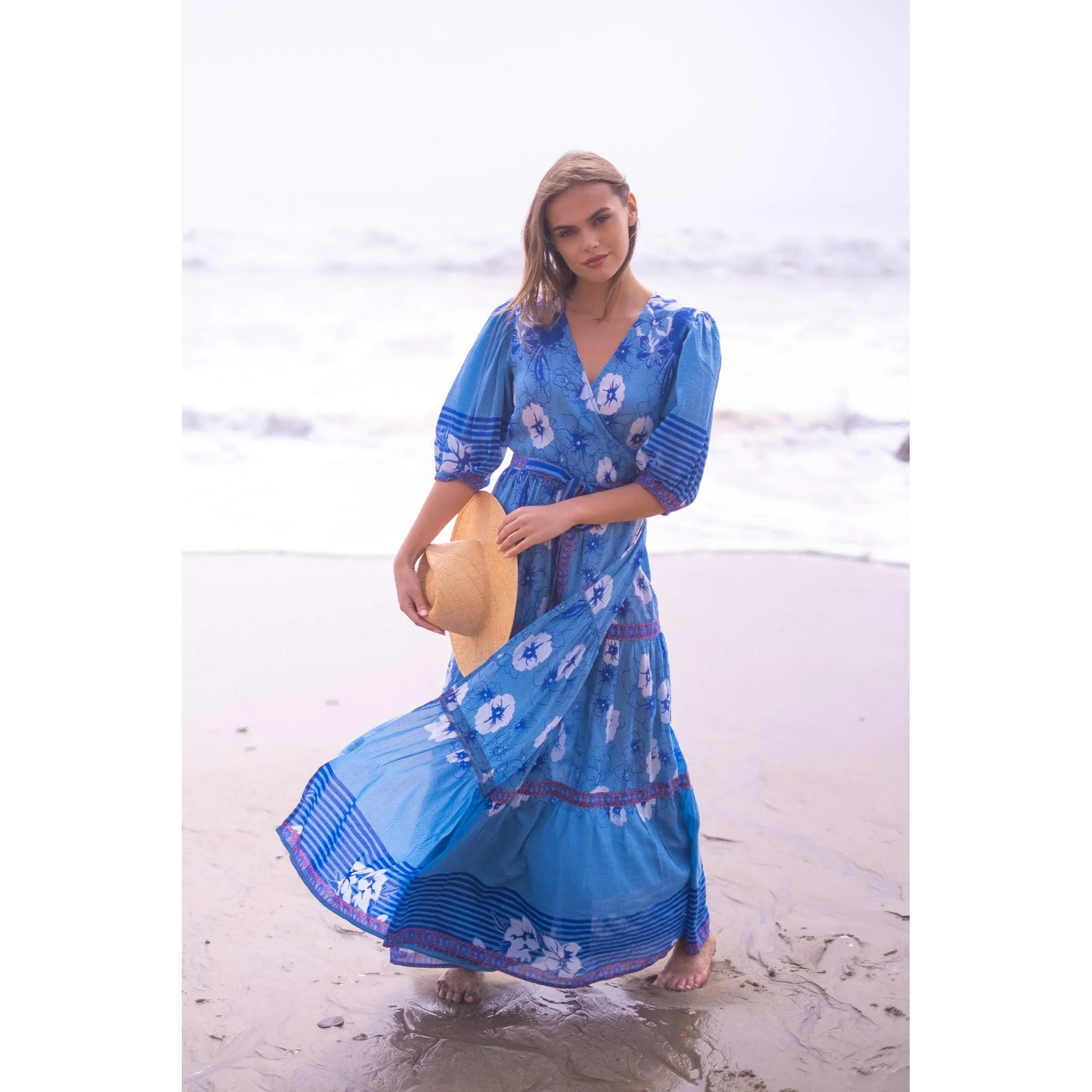 Flora Wrap Dress