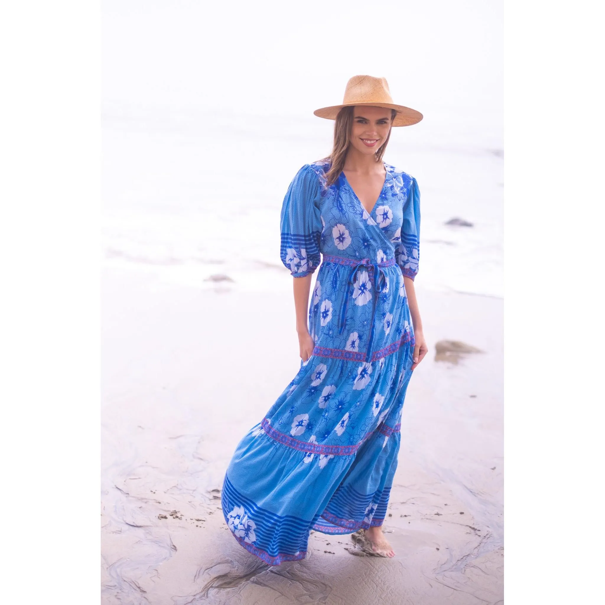 Flora Wrap Dress