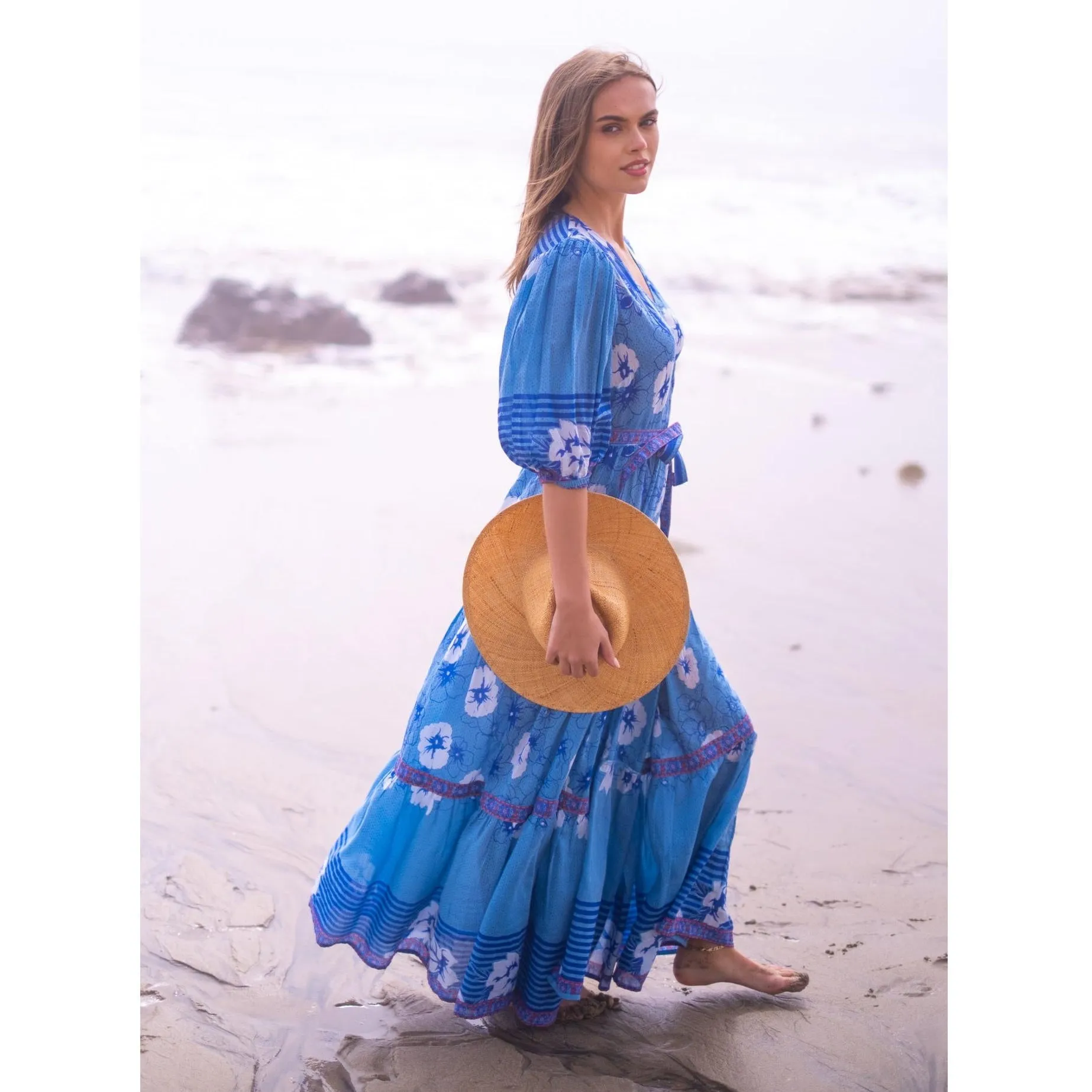 Flora Wrap Dress
