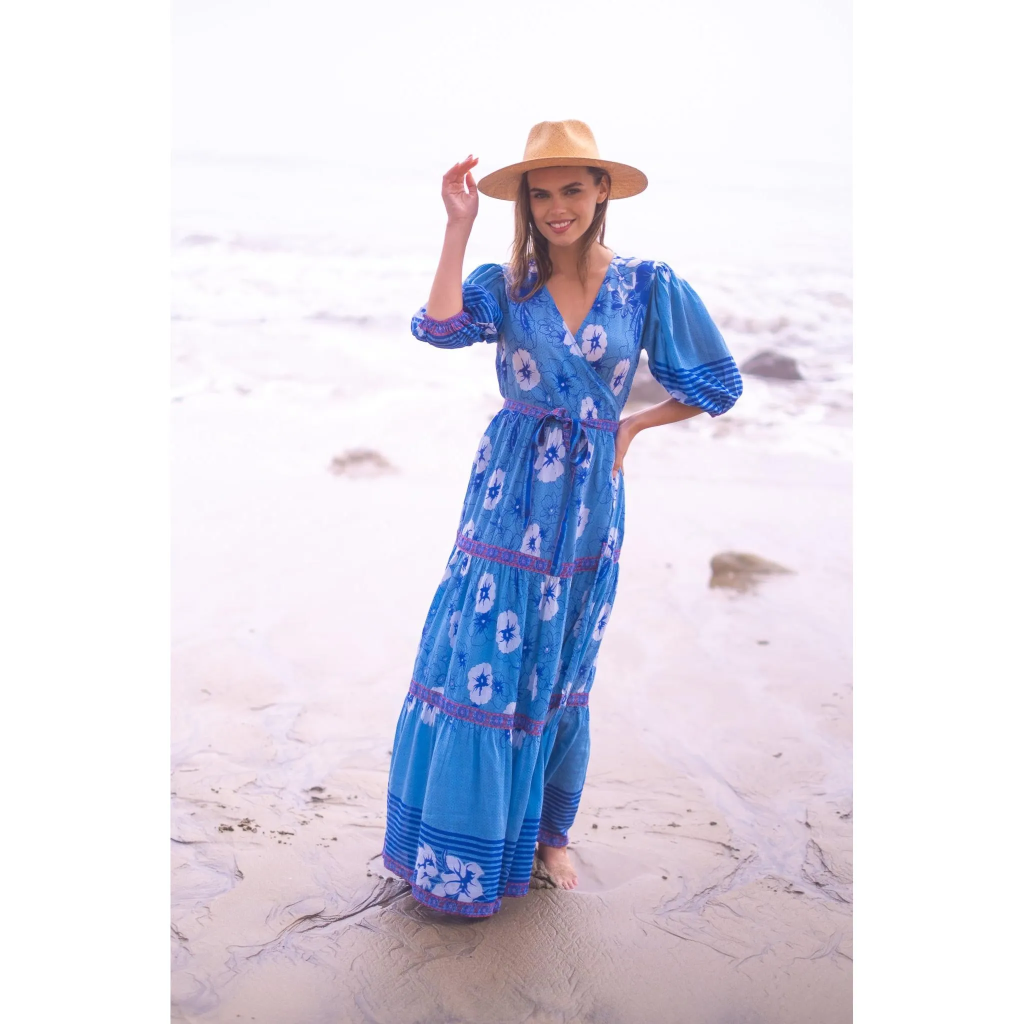 Flora Wrap Dress