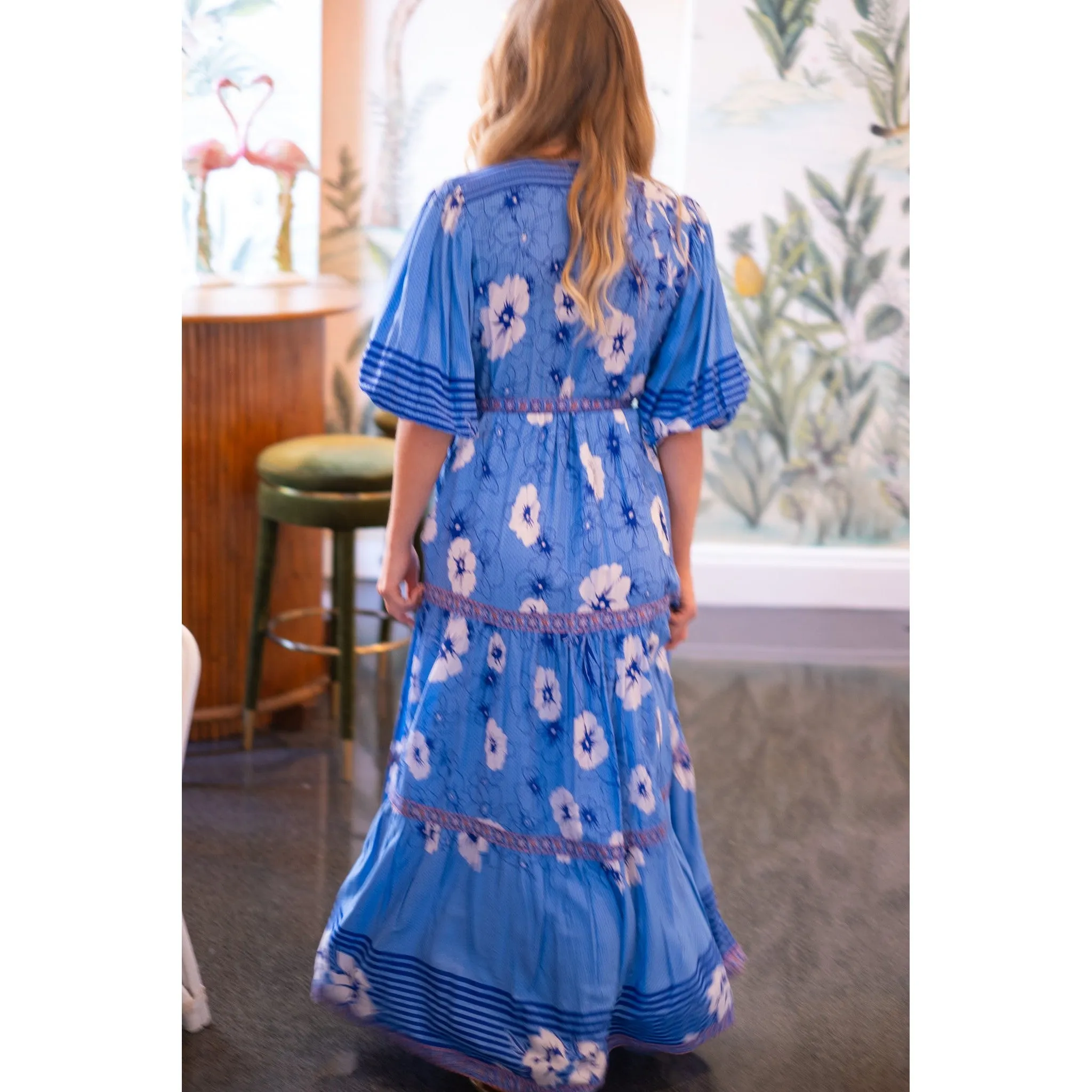 Flora Wrap Dress