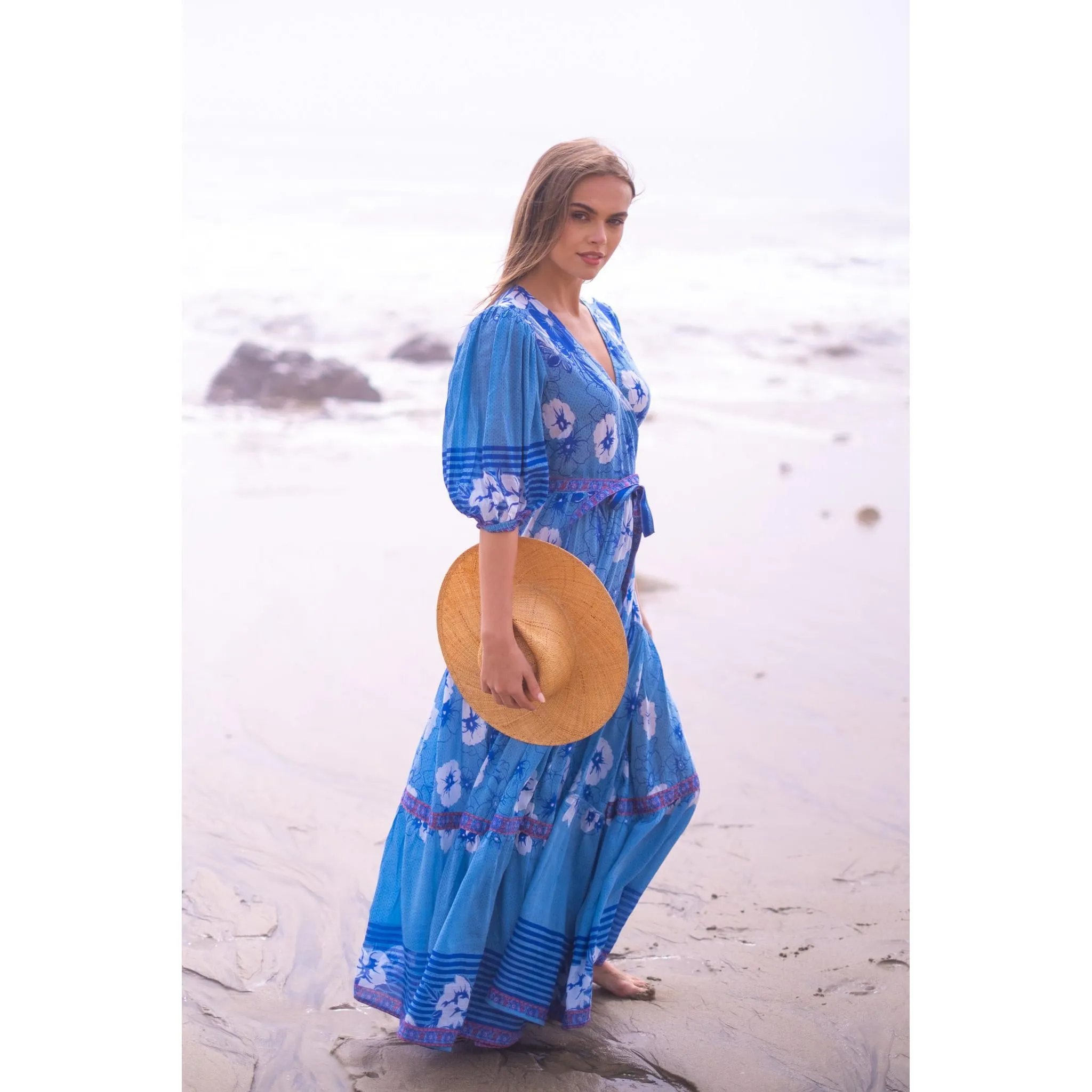 Flora Wrap Dress