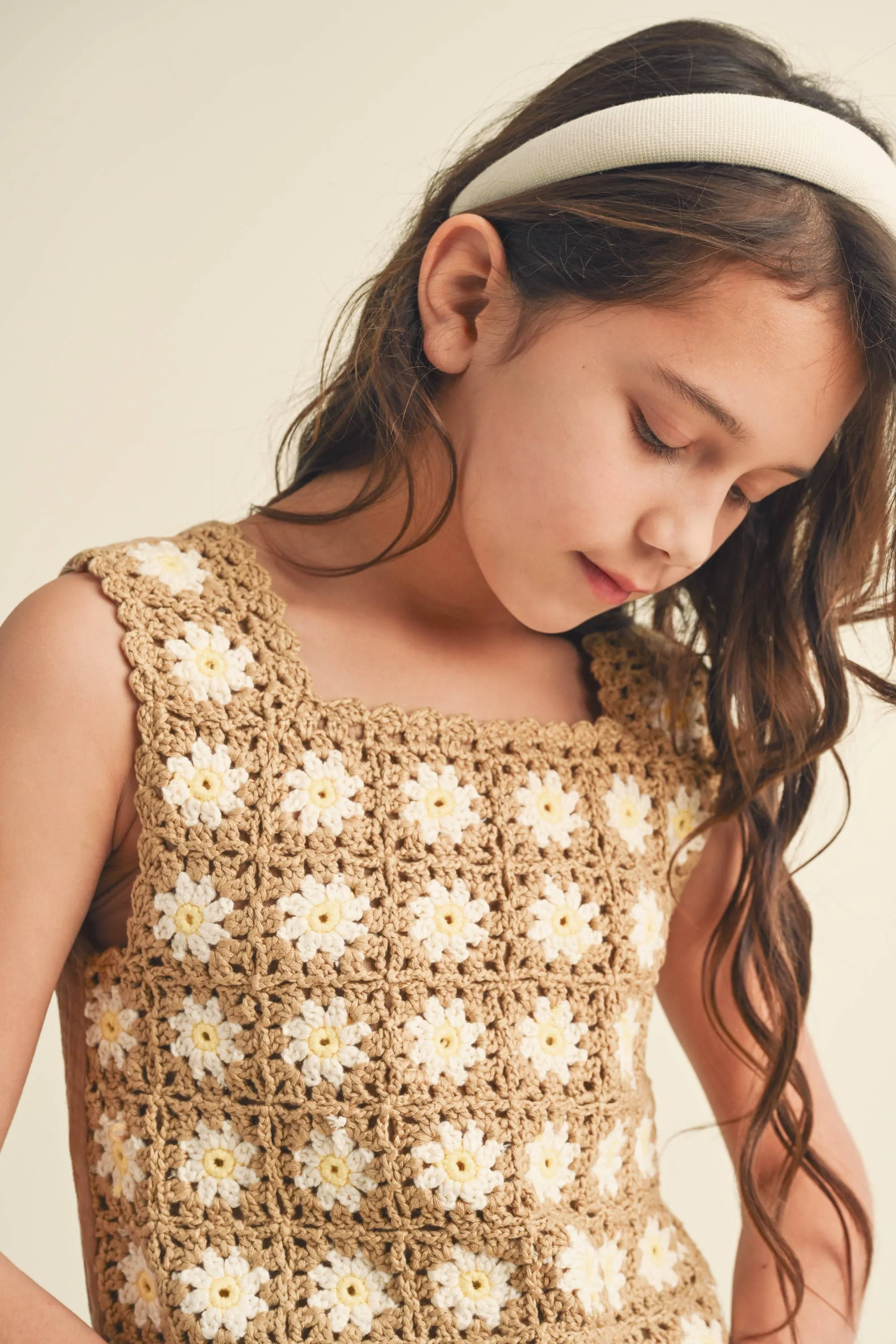 Floral Crochet Top