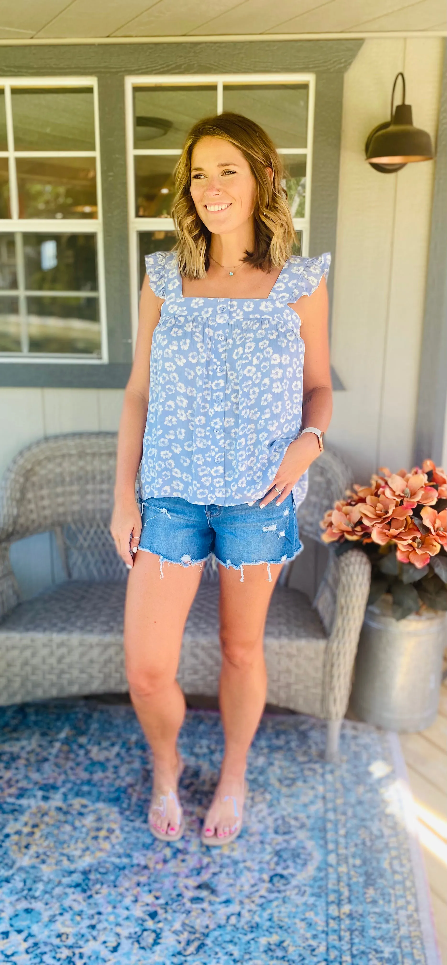 Flower Swing Top