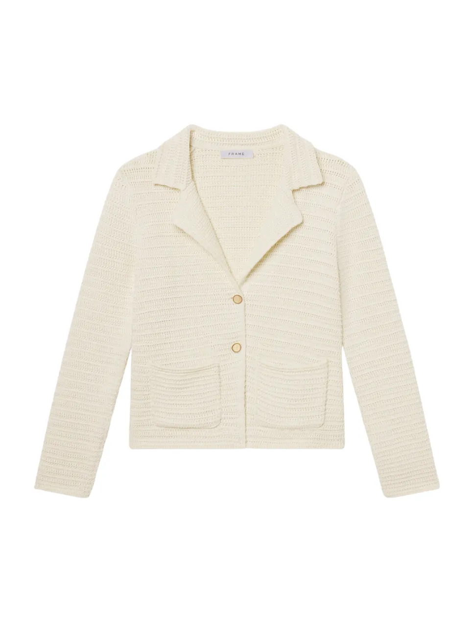 FRAME Crochet Blazer
