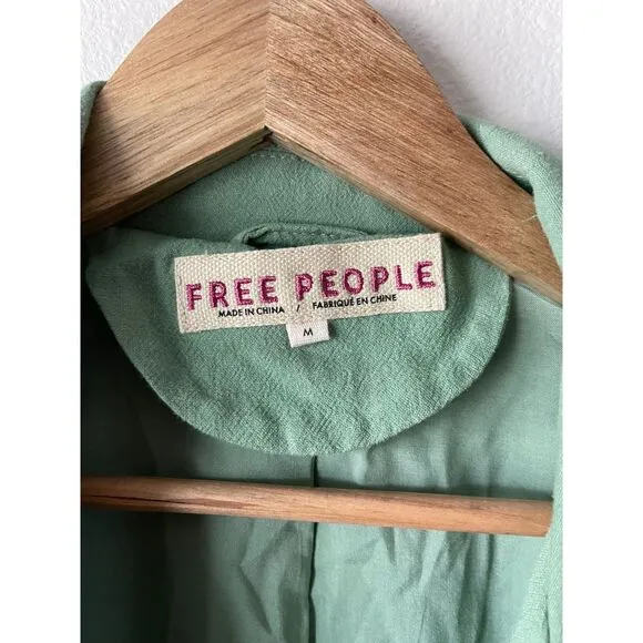 Free‎ People Olivia Linen Blazer