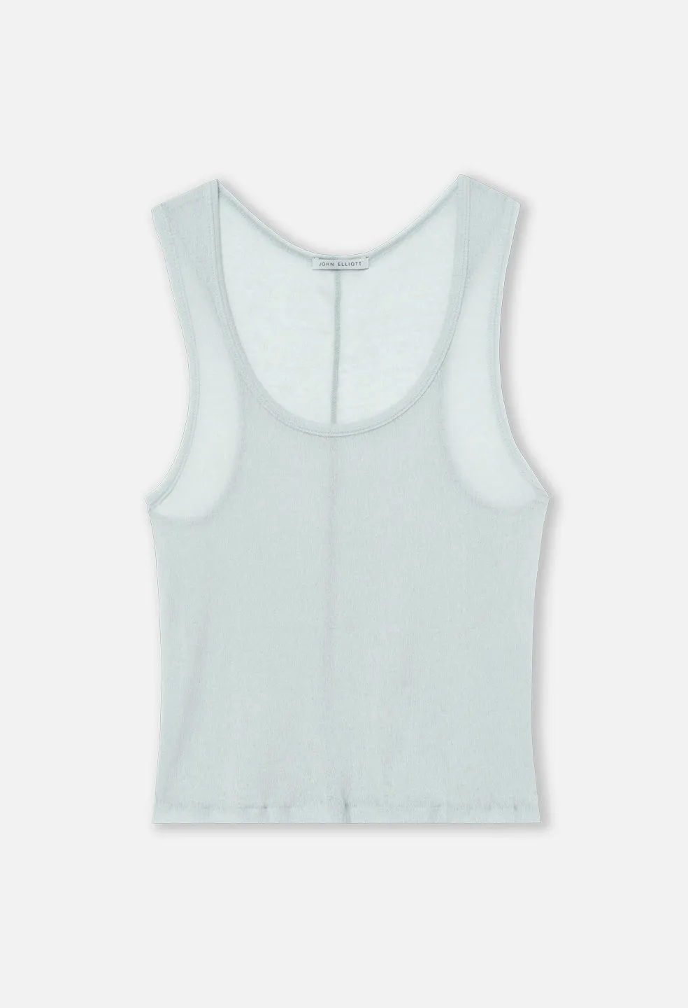 Gauze Rib Tank / Sky