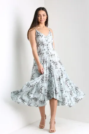 GAVYN PRINTED MIDI DRESS