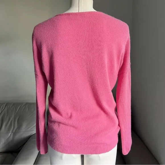GERARD DAREL Paris 100% Cashmere Oversized Sweater Sz 1 / SMALL Lightweight Pink