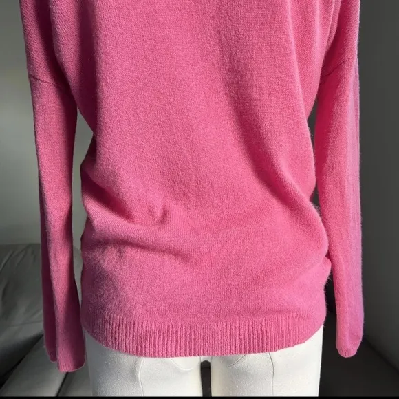 GERARD DAREL Paris 100% Cashmere Oversized Sweater Sz 1 / SMALL Lightweight Pink