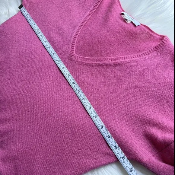 GERARD DAREL Paris 100% Cashmere Oversized Sweater Sz 1 / SMALL Lightweight Pink