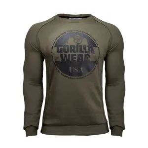 Gorilla Wear - Bloomington Crewneck Sweatshirt - Army Green