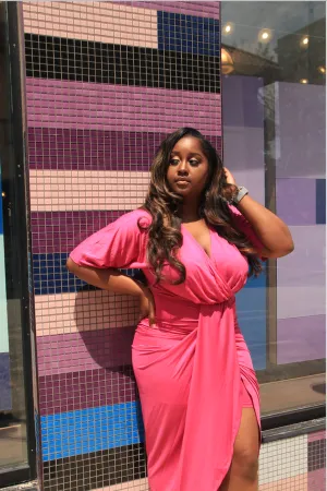 Grecian Wrap Dress