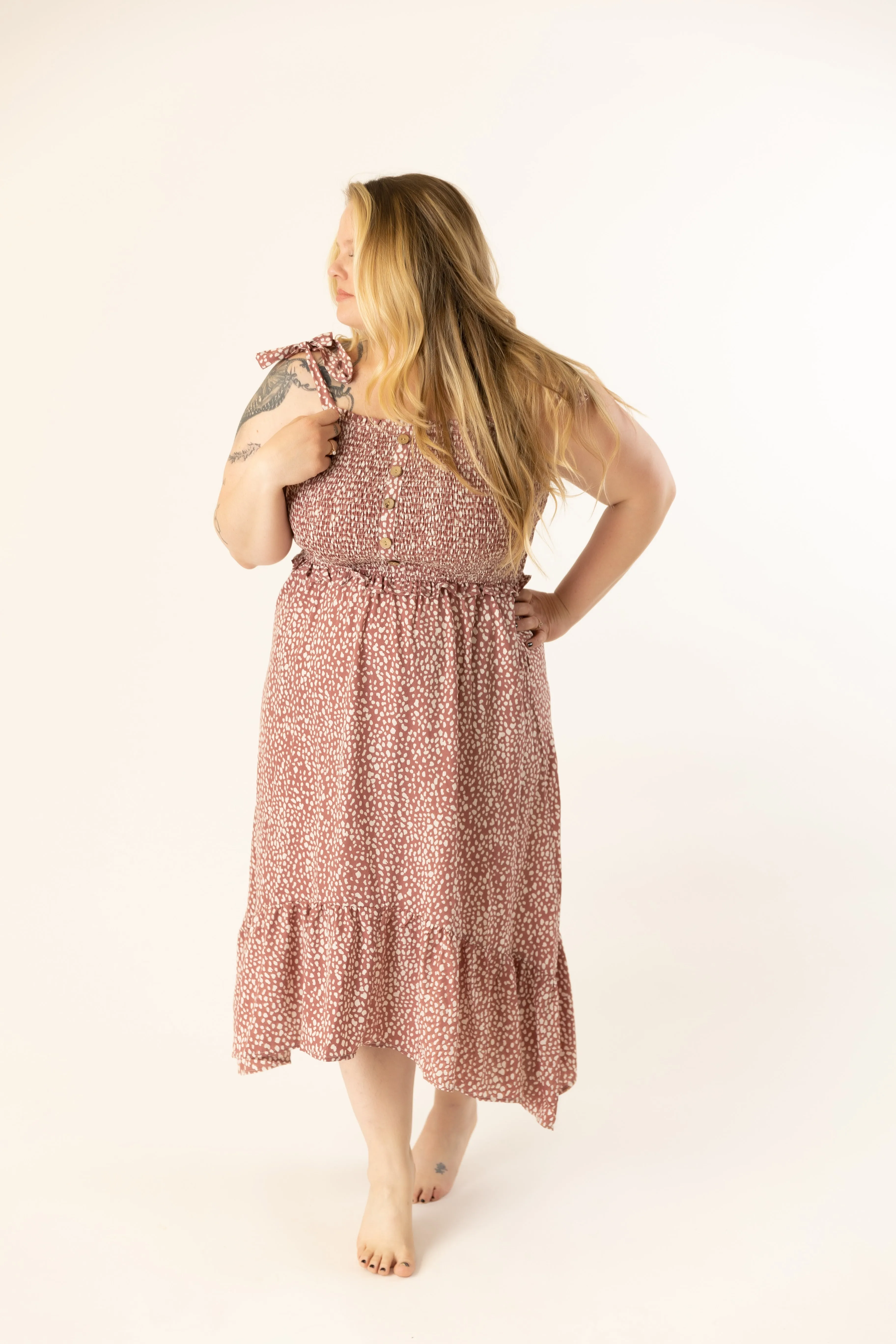 Hailey Midi Dress Curvy