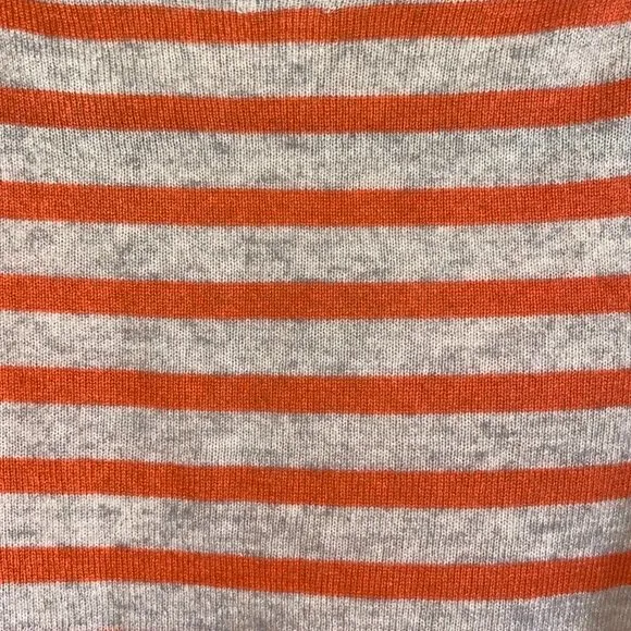 HALOGEN cashmere striped sweater