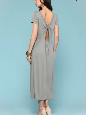 HAPPY HOUR TWIST BACK DRESS