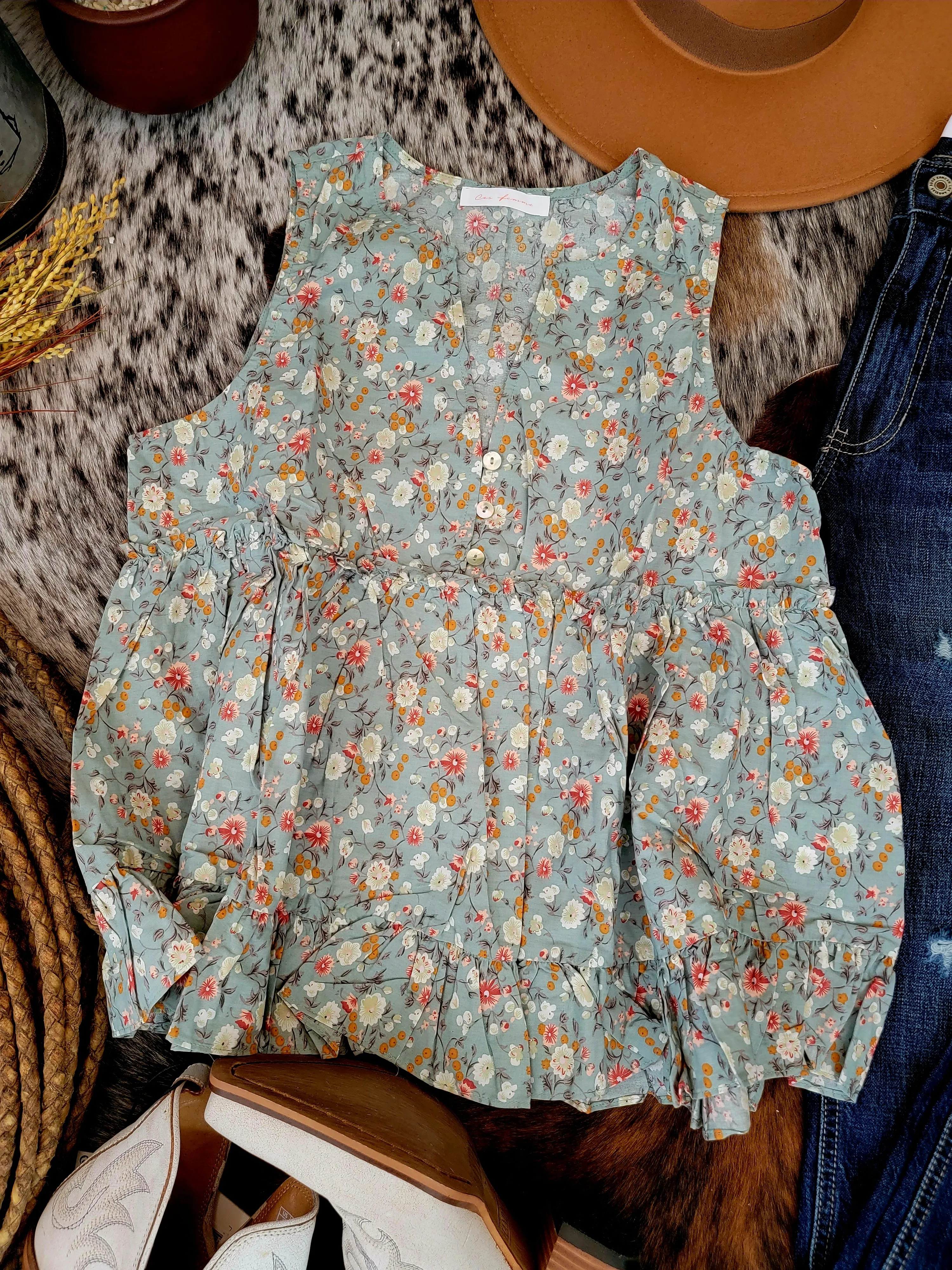 Harper Top (Sage)