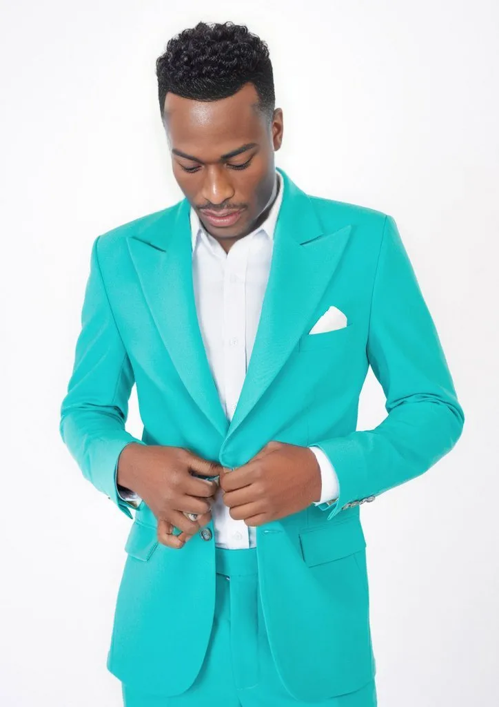 Hudson Aqua Blue Stretch Jacket