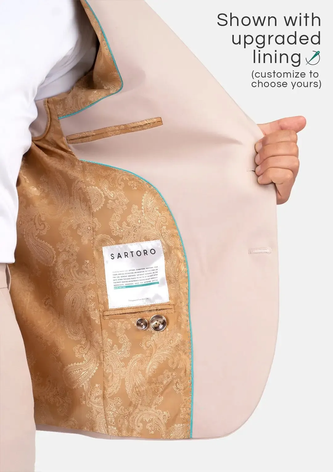 Hudson Champagne Stretch Jacket