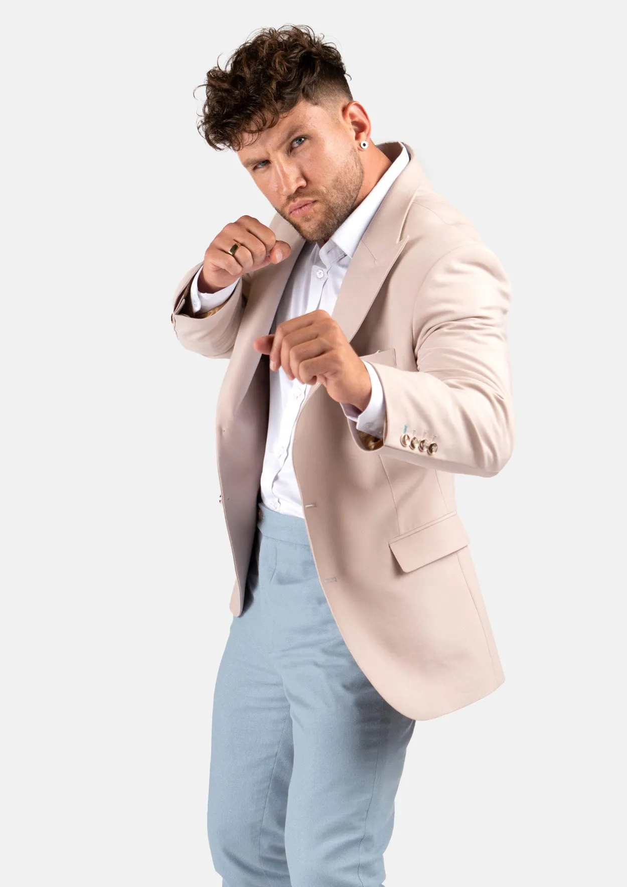 Hudson Champagne Stretch Jacket