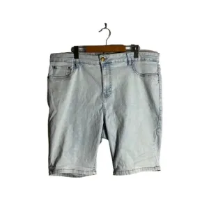 Hudson Women’s Acid Wash Super Stretch Bermuda Shorts