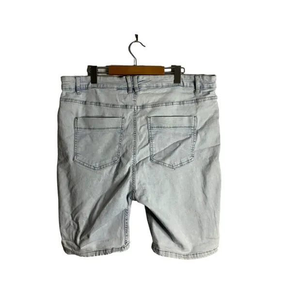 Hudson Women’s Acid Wash Super Stretch Bermuda Shorts