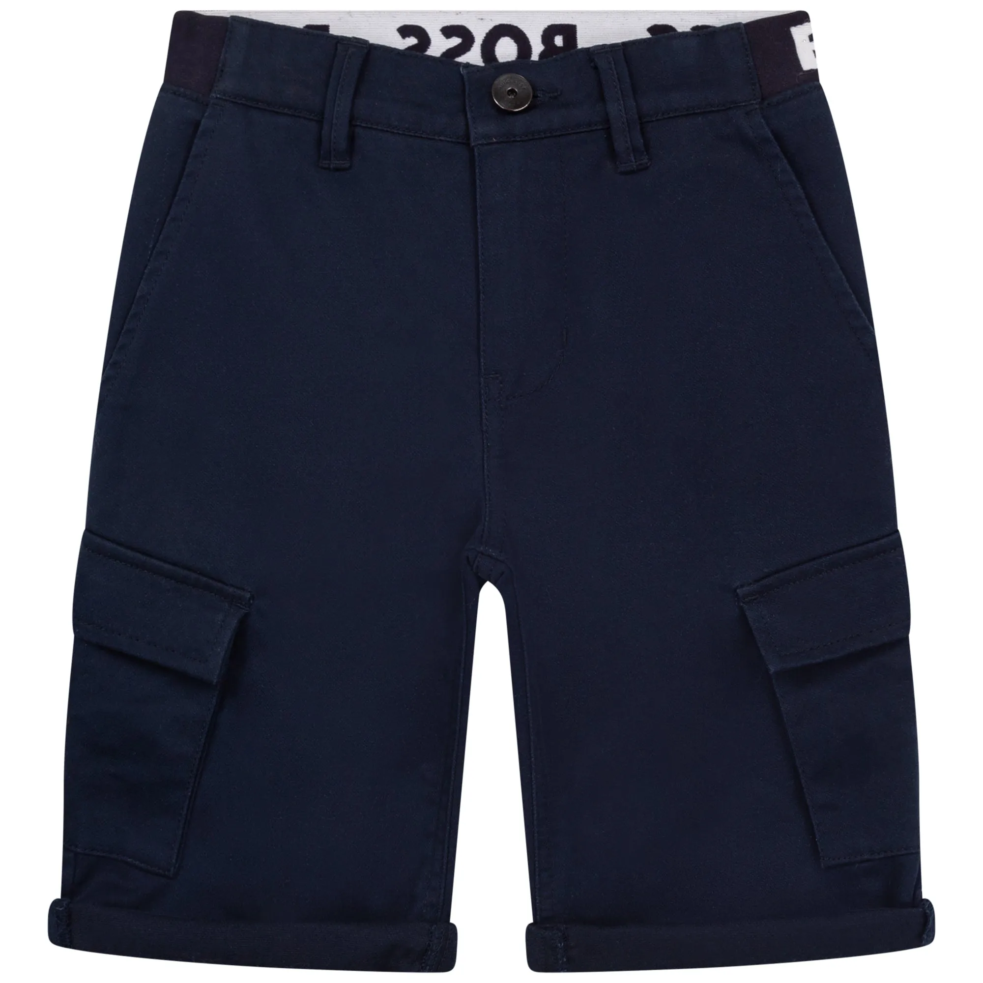 Hugo Boss Navy Cargo Shorts