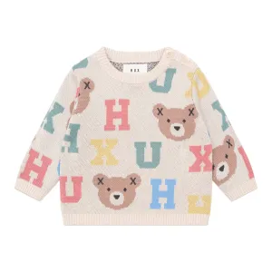 Hux Alphabet Knit Jumper