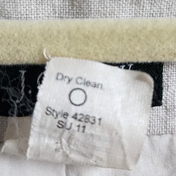 J Crew Linen Cropped Short Sleeve Blazer