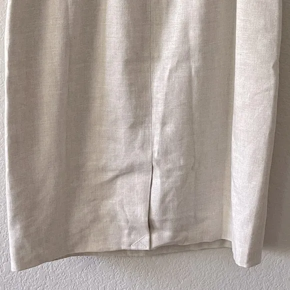 J Crew NWT Resume Dress in Stretch Linen Blend Size 0P