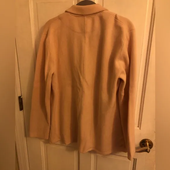 J. Crew Sweater Blazer Classic in Blush Pink