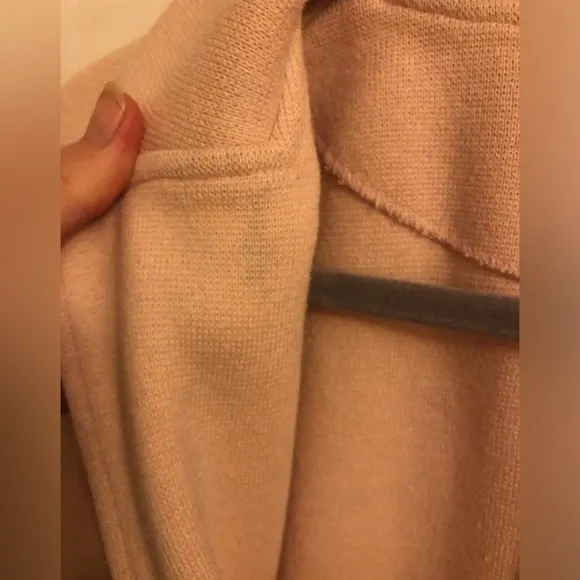 J. Crew Sweater Blazer Classic in Blush Pink