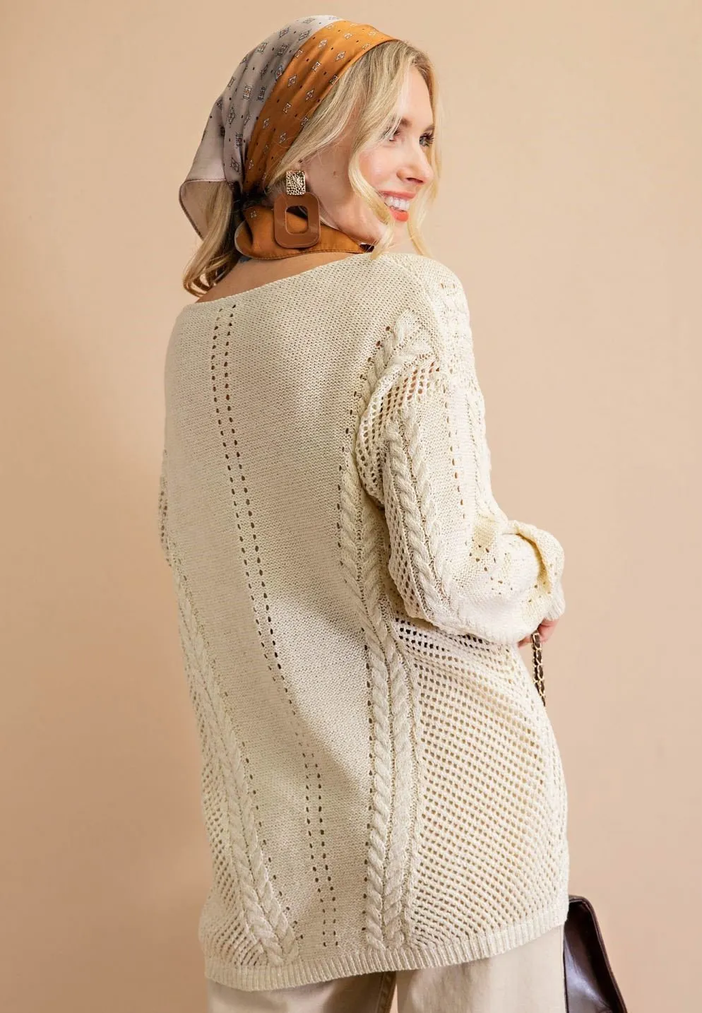 Jane Pointelle sweater