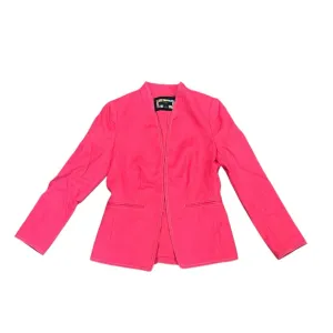 J.Crew Women’s Going Out Stretch Linen Blazer Size 0 Hot Pink Fuchsia​