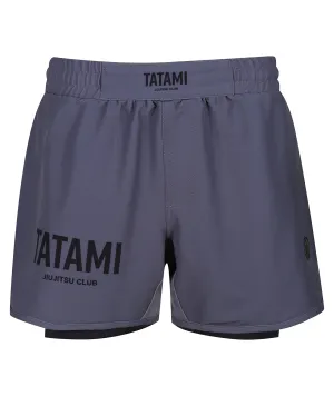 JJ Club Hybrid High Cut Shorts - Grey