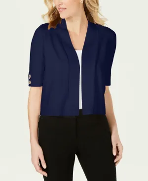 JM Collection Women's Open Toggle Sleeve Cardigan Sweater